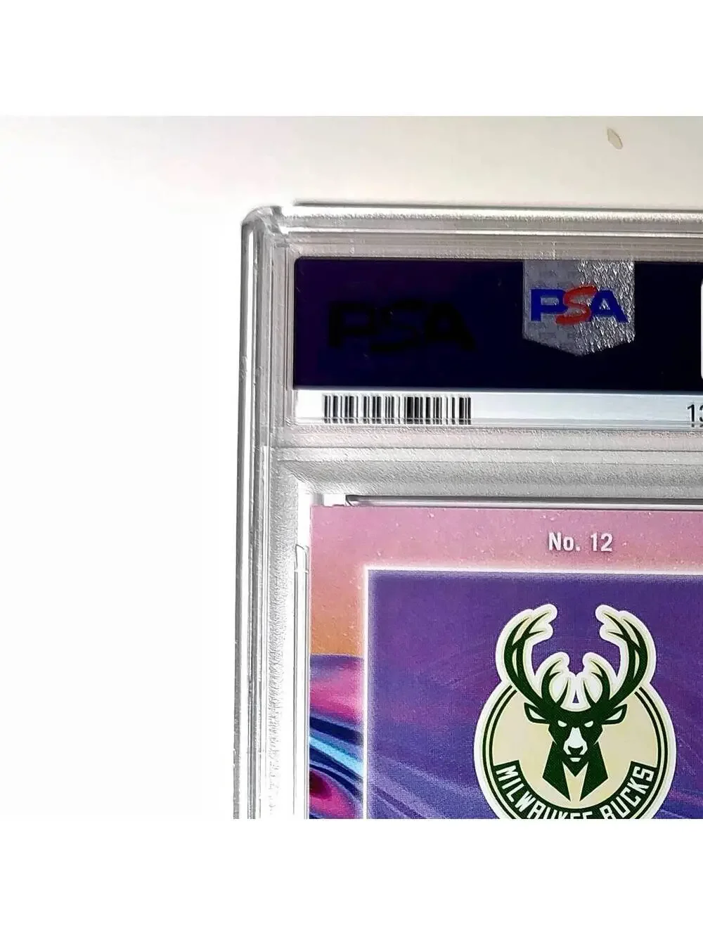 Giannis Antetokounmpo 2023 Panini Hoops Premium Anti Gravity #12 PSA 10 Gem Mint